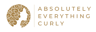 Absolutely Everything Curly logo